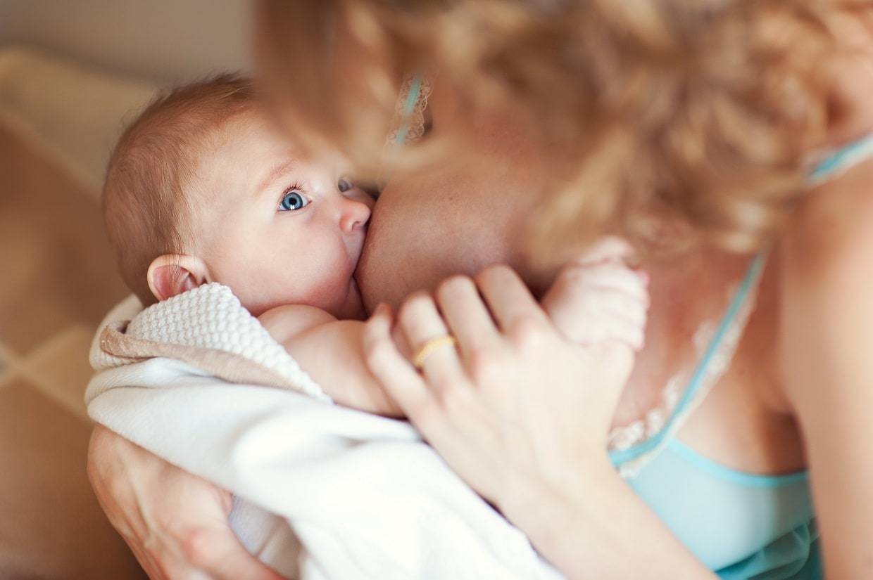 How long should a baby drink breast milk?